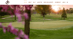 Desktop Screenshot of amesgolfcc.com